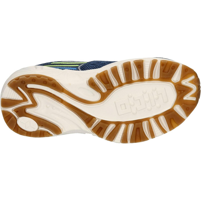 Дитячі спортивні черевики Lico Jungen Mic Vs для залу, 27 EU, морська блакить з лимоном