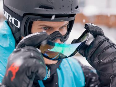 Гірськолижна маска Giro Snow Contact, чорна, універсальний розмір
