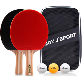Набір для настільного тенісу S3: 2 ракетки, м'ячики, сітка. Підходить для дітей, початківців, сімей та професіоналів