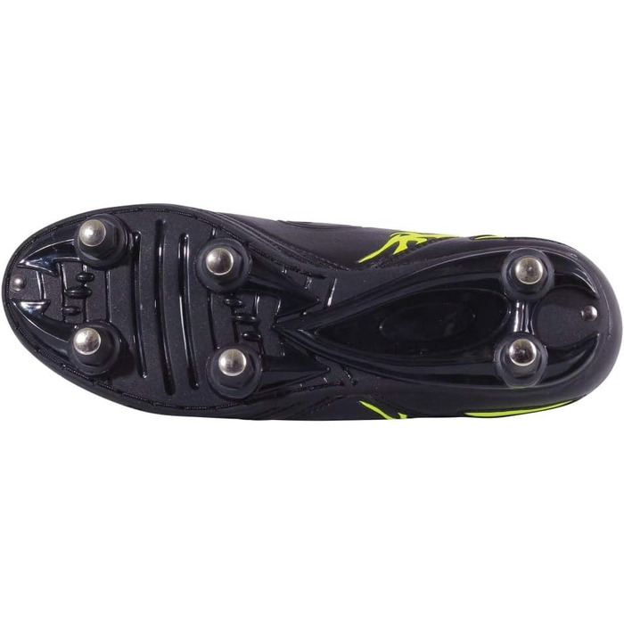 Футбольні бутси Optimum для чоловіків Easy Fastening, 6 шипів, жовто-чорні (45 EU)