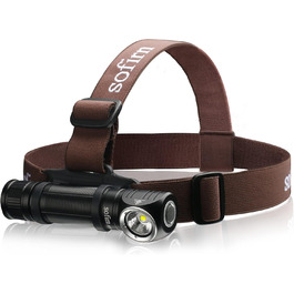 Sofirn HS20: Потужна LED-ліхтарик на голову 2700 люмен з перезаряджанням Type-C, Dual LED, 5 режимів яскравості, Thrower & Flood для кемпінгу та бігу (HS40 Kit)