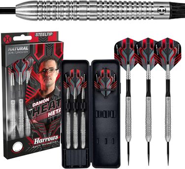 Дартс Harrows Damon Heta Natural 90% сталь, 23 г, набір