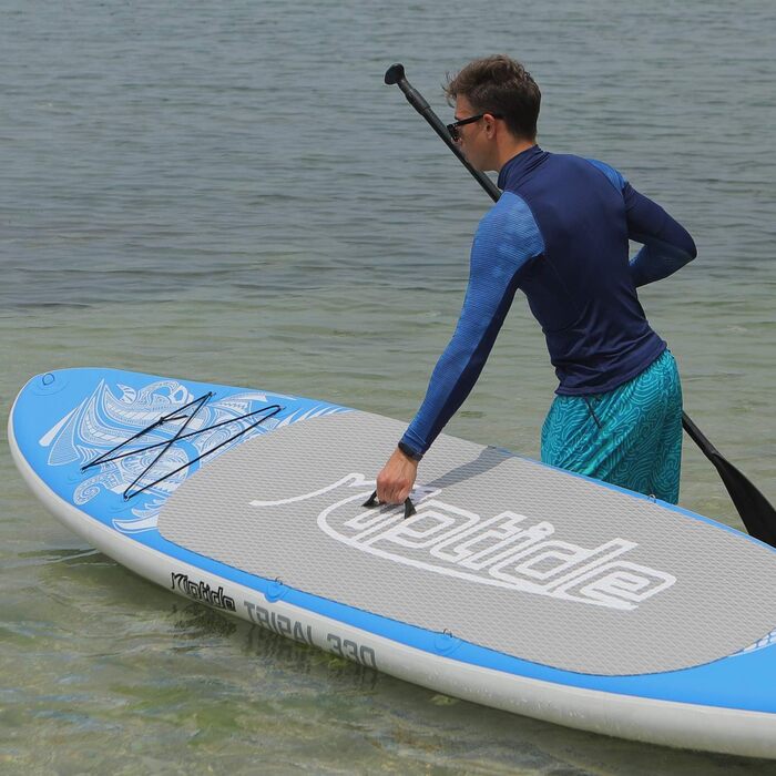 Надувний SUP-борд Riptide: комплект для стендап-паділінгу з аксесуарами | 330/400 см | Веслування | Fiberglas весло