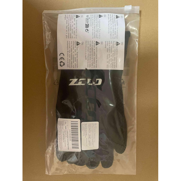 Неопренові рукавички ZCCO 3мм для чоловіків та жінок, терморукавички, антиковзні, чорні, розмір S