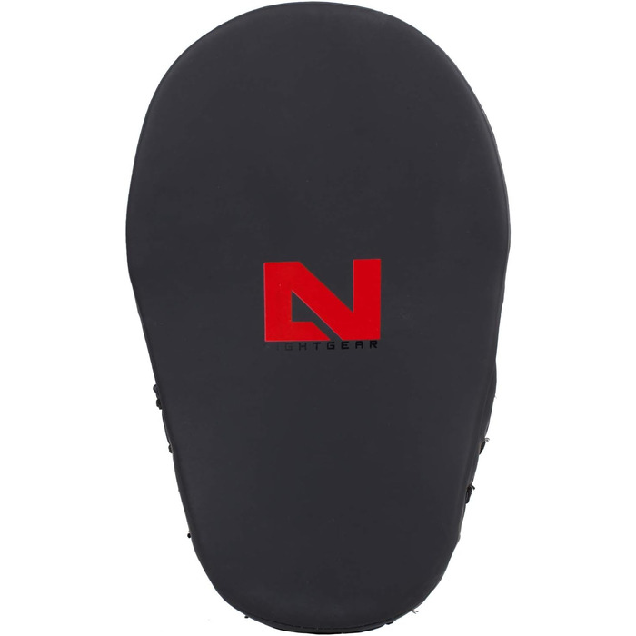 LNX Пади для рук Performance Pro, матові, чорні, вигнуті, для професійного тренування з боксу, кікбоксингу, муай-тай, MMA