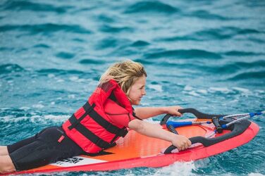 Рятувальний жилет Jobe Junior 50N для водних видів спорту, водних лиж, гідроцикла та вейкборду, легкий універсальний червоний