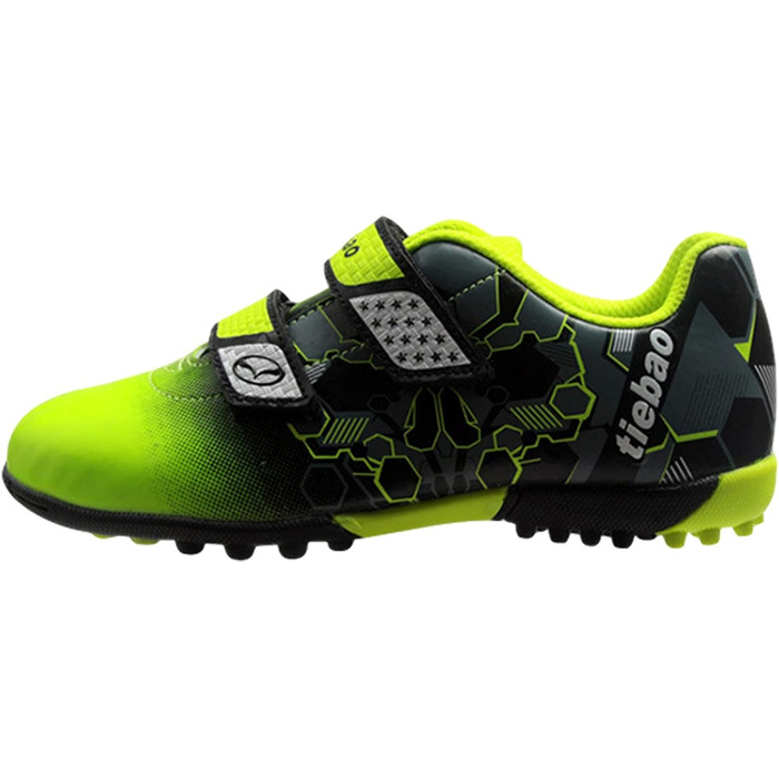 Дитячі футбольні бутси Rismart TieBao для штучного покриття та залу, унісекс, зелені, розмір 27 EU