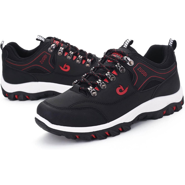 Чоловічі трекінгові черевики для хайкінгу та трейлраннінгу. Водонепроникні, легкі, зручні, чорні. Розмір 43