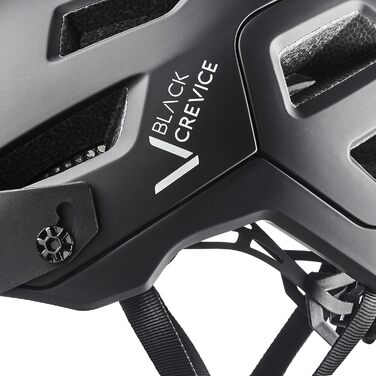 Велосипедний шолом BLACK CREVICE для дорослих, MTB, регульований, дихаючий, унісекс