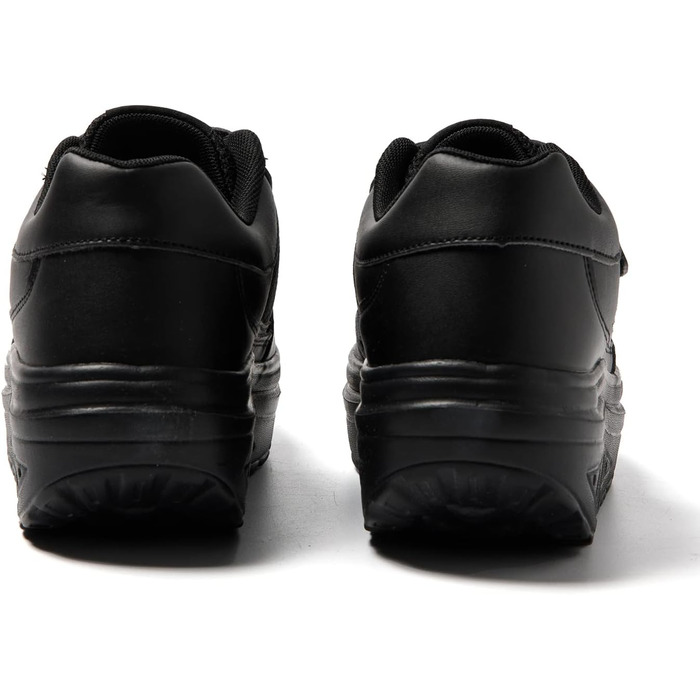 Жіночі кросівки JOMIX на липучці: спортивні, на платформі, для бігу, зручні, з антиковзкою підошвою, для фітнесу, тренувань, прогулянок (36 EU, чорний)