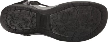 Сандалії жіночі Skechers Reggae Slim-Vacay, чорні, 40 EU, шкірозамінник Duraleather