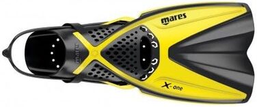 Набір для снорклінгу Mares X-One X-Vision Sailor, жовтий, розмір 39-43