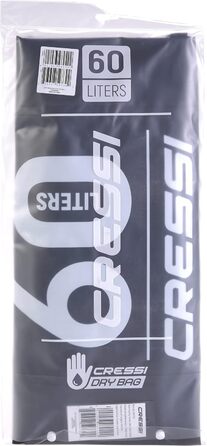 Рюкзак Cressi Dry Back Pack 60 LT - Водонепроникний, Ultraleichter, для спорту, Unisex, Чорний
