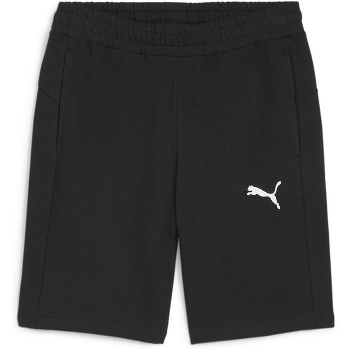 Чоловічі футбольні шорти PUMA Teamgoal 23 Knit, чорні з білим, розмір XL