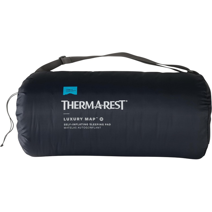 Каремат туристичний Therm-a-Rest Basecamp самонадувний, 183x51 см, Poseidon Blue (X-Large)