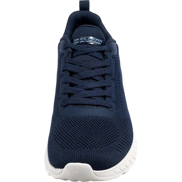 Жіночі кросівки Skechers Bob's Squad Chaos Face-Off, темно-сині (Navy), текстиль Engineered Knit, розмір 42 EU