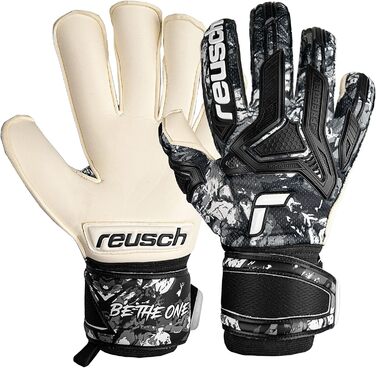 Воротарські рукавички Reusch Attrakt Freegel Gold Evolution Cut із зовнішнім швом і накладкою Grip Gold, універсальні, для всіх типів покриття