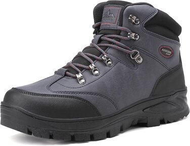 Чоловічі зимові черевики AX BOXING: утеплені, трекінгові, для хайкінгу, водонепроникні, антиковзаючі, 41-46 EU (Темно-синій, 45 EU)