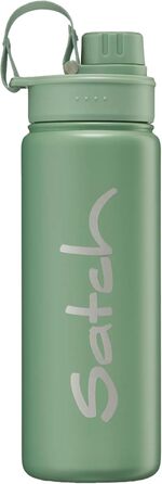 Пляшка для води satch з нержавіючої сталі 0,5 л, BPA-free, герметична, для газованих, гарячих та холодних напоїв, колір Nordic Jade Green (світло-зелена)