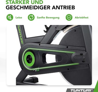 Велотренажер Tunturi Cardio Fit S20 Sprinter - З низьким порогом входу, Bluetooth, ручне регулювання опору