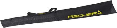 Чохол для лиж Fischer ECO Alpine, довговічний, легкий, складаний, 190 см, чорний