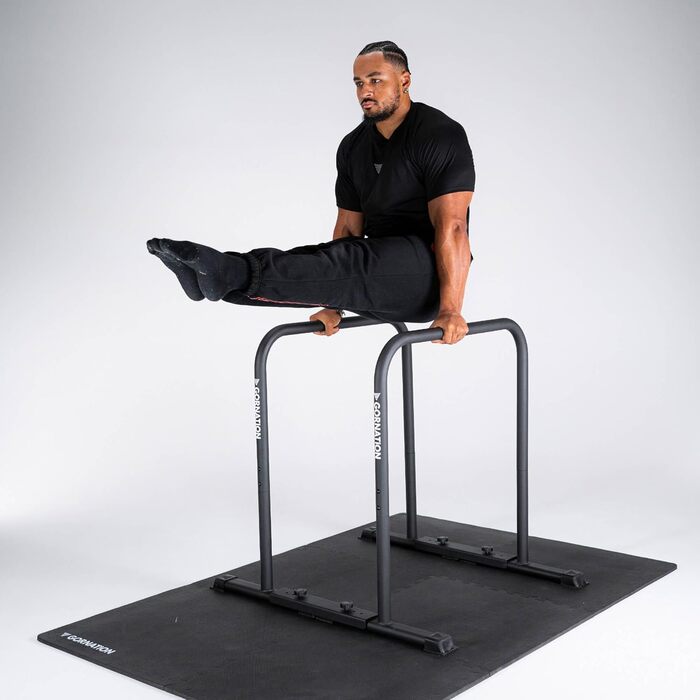 GORNATION Турнік для віджимань преміум-класу: регульований турнік для дому та вулиці, стійкий та зручний