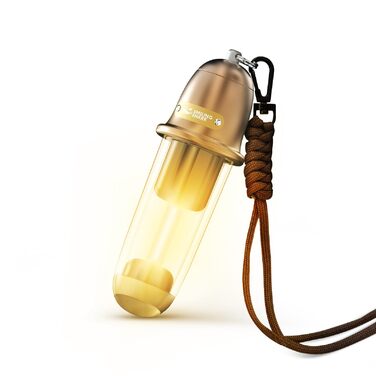 Ліхтар кемпінговий акумуляторний акумуляторний LED Shark з USB, IPX4, 5 кольорів, портативний, для відпочинку, походів, риболовлі, з брелоком