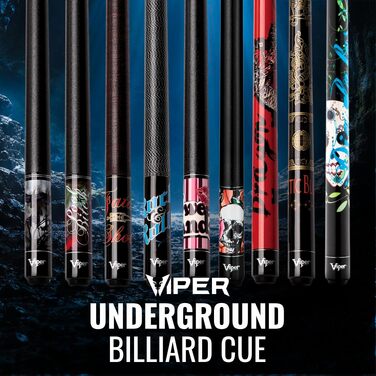 Більярдний кий Viper Underground Rock & Roll, 2-дільний, 147 см, 21 унція