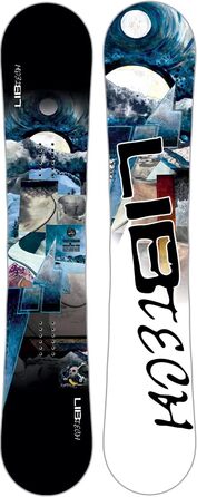 Сноуборд Lib Tech Skate Banana 154 см для чоловіків, чорний