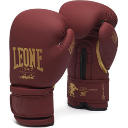 Боксерські рукавички LEONE 1947 Bordeaux Edition 14oz, унісекс