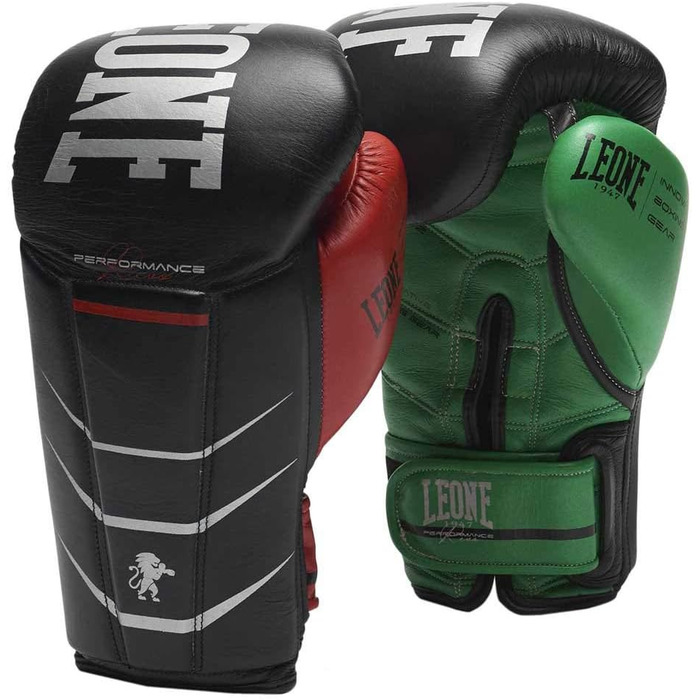 Боксерські рукавички LEONE 1947 Revo Performance 14oz чорні