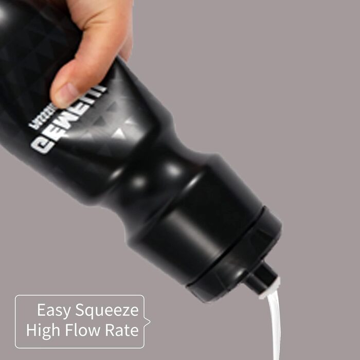 Тримач для напоїв на велосипед GEMFUL з пляшкою 750мл, BPA-free, для MTB, шосе, 4 шт. в упаковці