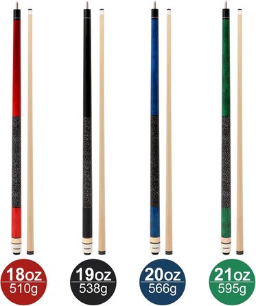 Набір більярдних київ GARSEN (4 шт.) - набір різних кольорів, довжина 147,3 см