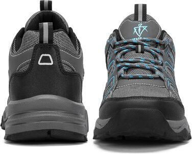 Черевики для хайкінгу чоловічі, дихаючі, трекінгові, легкі та з антиковзаючою підошвою, для трейлраннінгу та активного відпочинку на природі, блакитні, 47 EU