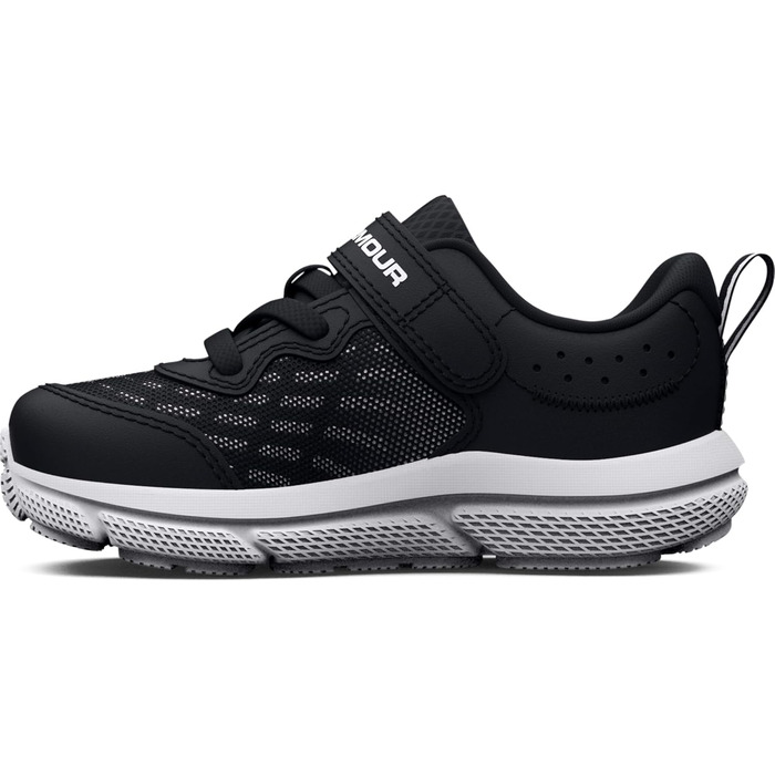 Дитячі кросівки для бігу Under Armour Assert 10 (21 EU) Black/White
