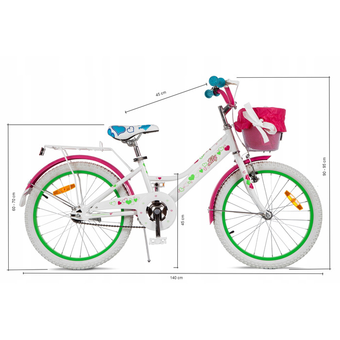 Дитячий велосипед Turbo LILY 20