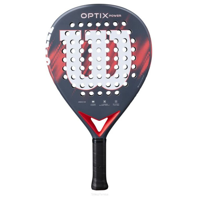 Ракетка для падел-тенісу Wilson Optix V2 Power, червона