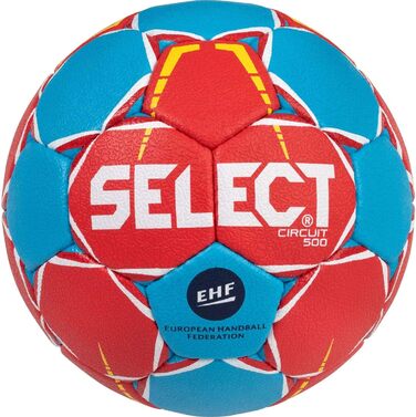 Гандбольний м'яч Select Circuit 3, 800 г, червоно-синій