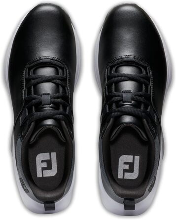 Жіноче golf-взуття FootJoy Prolite, 38 EU, широка колодка, чорний, сірий, антрацит