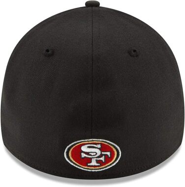 Кепка New Era 39Thirty Stretch-Fit NFL San Francisco 49ers чорна (S-M)