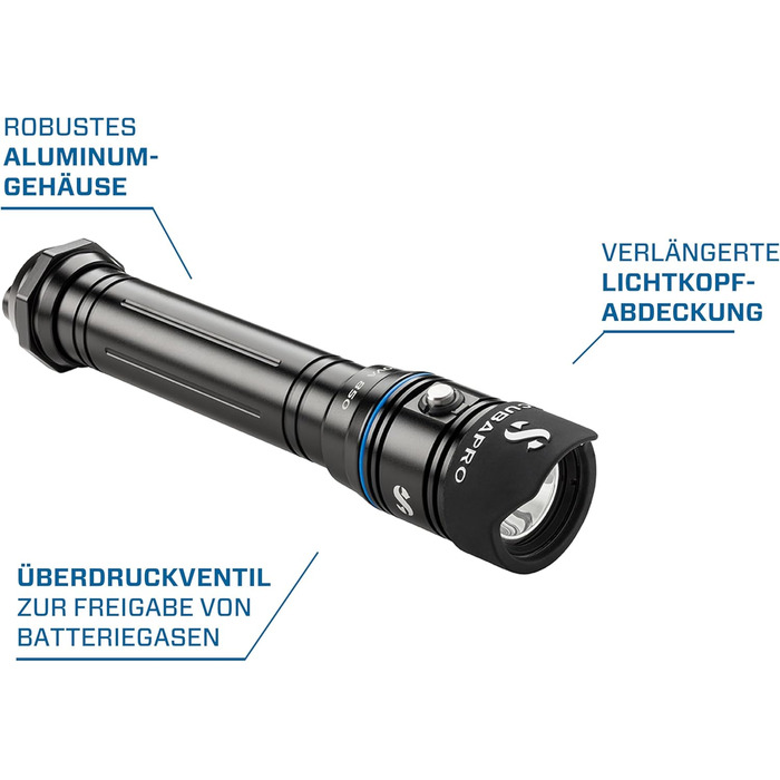 Scubapro Nova 850 - Електрична підводна ліхтарна система для дайвінгу