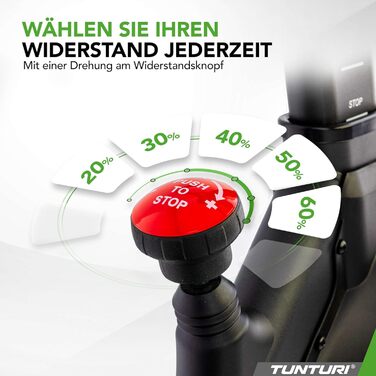 Велотренажер Tunturi Cardio Fit S20 Sprinter - З низьким порогом входу, Bluetooth, ручне регулювання опору