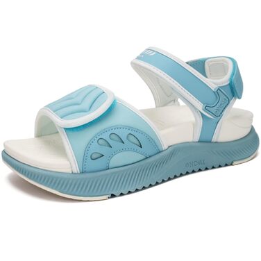 Сндалі жіночі ONCAI Wander з ортопедичною устілкою, підтримка склепіння стопи, для плантарного фасциїту, блакитно-білі, розмір 36-43