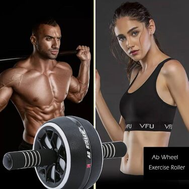 Колесо для пресу AB Wheel Roller - тренажер для пресу для занять у залі та вдома