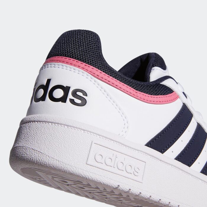 Кросівки Adidas Hoops 3.0 Low Classic для жінок (43 1/3 EU, білий, чорний, білий)