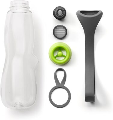 Пляшка для води BLLNR EAU Good Duo Limette 700 мл, тритан/поліпропілен