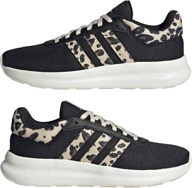 Жіночі кросівки Adidas Lite Racer 4.0 (Core Black Crystal Linen Silver Met), розмір 36 2/3 EU