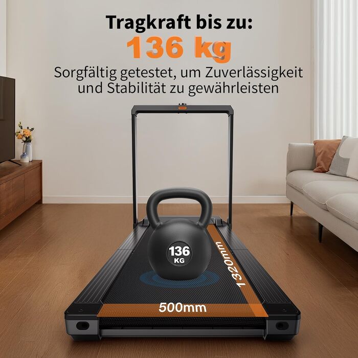 WalkingPad X214, X23, X218: складальний біговий доріжки для дому, електричні, складані, з LED-дисплеєм та додатком. Максимальне навантаження до 136 кг, швидкість до 18 км/год. Без монтажу.