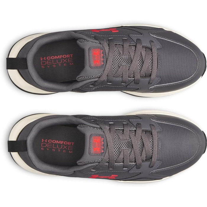 Чоловічі тренувальні кросівки Under Armour Charged Edge (сірі/білі/червоні, розмір 24 EU)