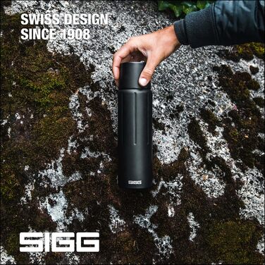 Термос SIGG Gemstone IBT з чашкою, ізольована пляшка для напоїв, нержавіюча сталь 18/8, легка, герметична, BPA-free, 0,5/0,75/1,1 л